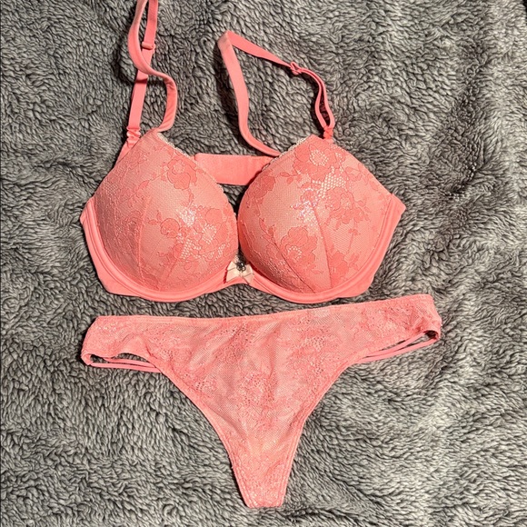 Victoria's Secret Other - Victoria's Secret BBV Lace Bra and Panty Set